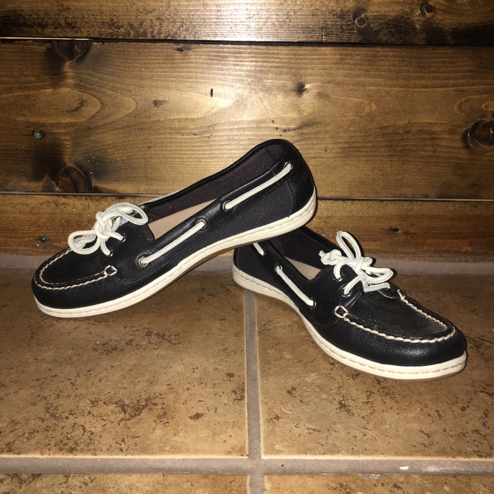 Sperry Black 🖤 Size 6.5